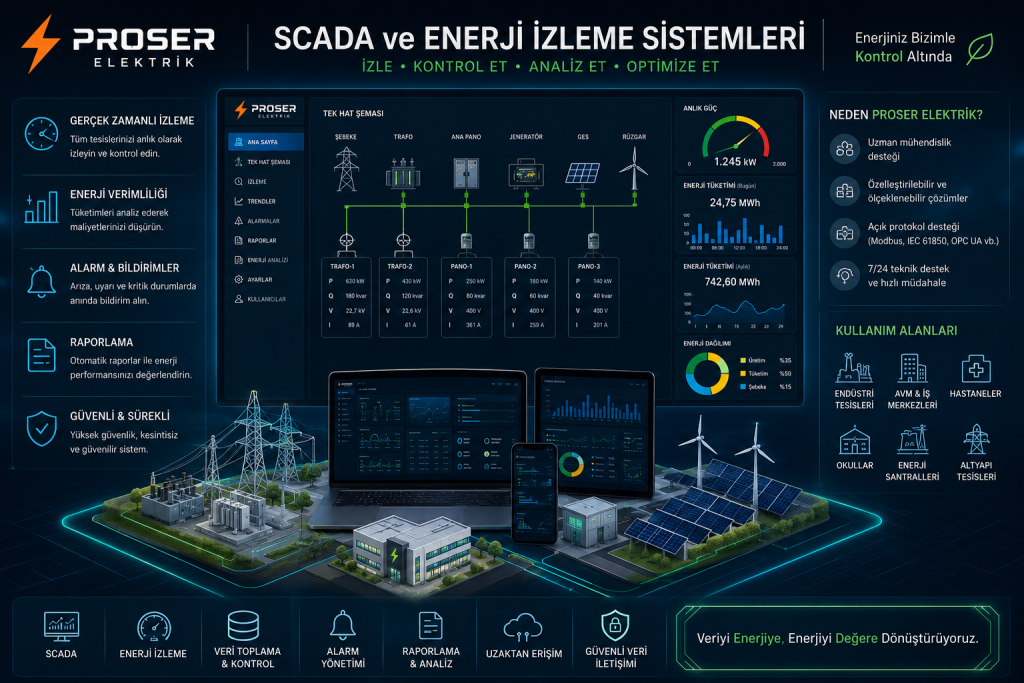 SCADA ve Enerji İzleme Sistemleri